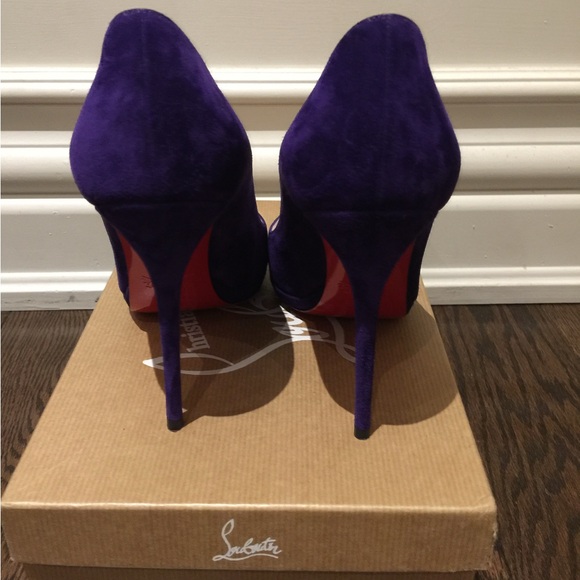 Christian Louboutin Filo 120 Veau Velours - Picture 3 of 5